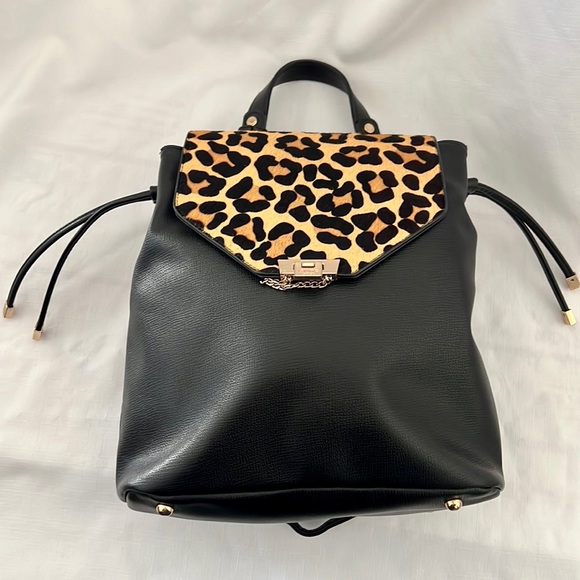 Backpack / Dune~London / Leopard & Leather / Host Pick - Picture 7 of 11